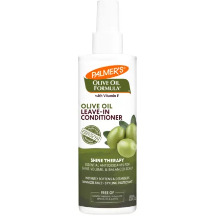 PALMERS-OLIVE-LEAVE-IN-CONDITIONER-hair care, shine therapy, essential antioxidant for shine, volume and balanced scalp