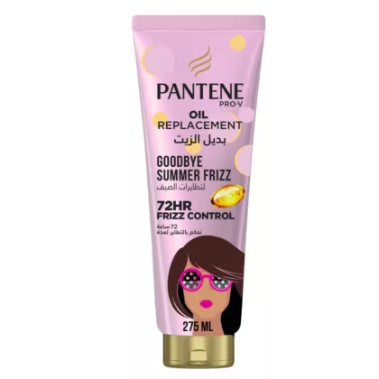 PANTENE-GOODBYE-SUMMER-FRIZZ-OIL-REPLACEMENT-hair care, 72 hours frizz control