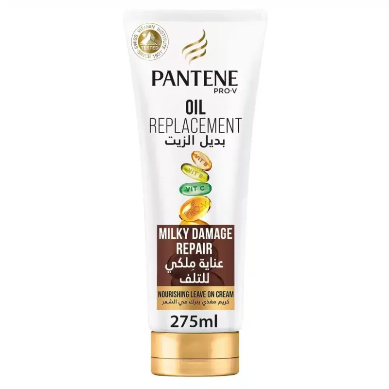 PANTENE-PRO-V-MILKY-REPAIR-CONDITIONER-hair care, nourishing leave on cream