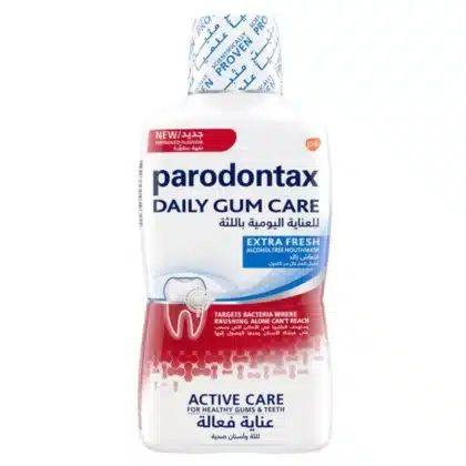 PARODONTAX-M-WASH-DAILY-GUM-CARE-HERBAL dental care, daily gum care, extra fresh