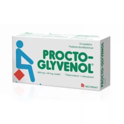 PROCTO-GLYVENOL-10-S-RECTAL-SUPPOSITORIES. for hemorrhoid