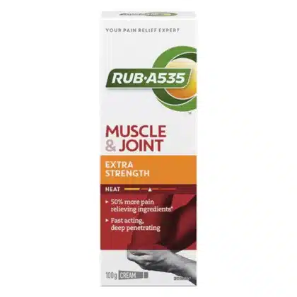 RUB-EXTRA-STRENGTH-CREAM-relieve muscle and joint pain, fast acting and deep penetrating