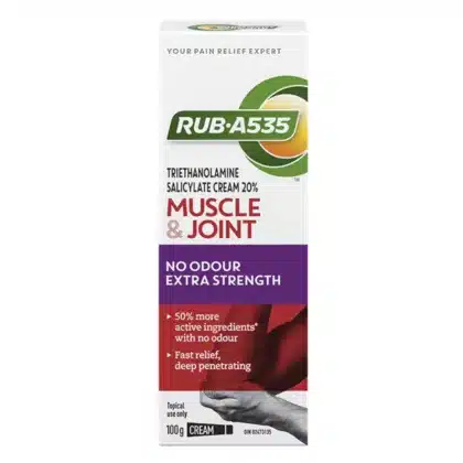 RUB-NO-ODOR EXTRA-STRENGTH-CREAM-relieve muscle and joint pain, fast acting and deep penetrating