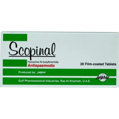 SCOPINAL-10-MG-20-S-BLISTER. antispasmodic