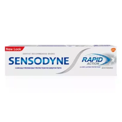 SENSODYNE-RAPID-ACTION-WHITENING-Tooth paste, dental care, mouth health