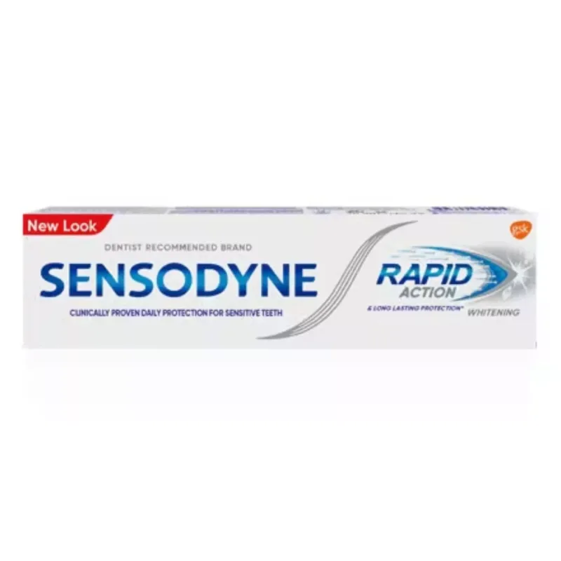 SENSODYNE-RAPID-ACTION-WHITENING-Tooth paste, dental care, mouth health