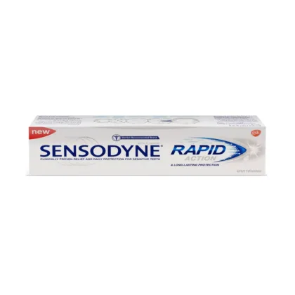 SENSODYNE-Tooth-Paste-RAPID-ACTION. dental care, mouth health