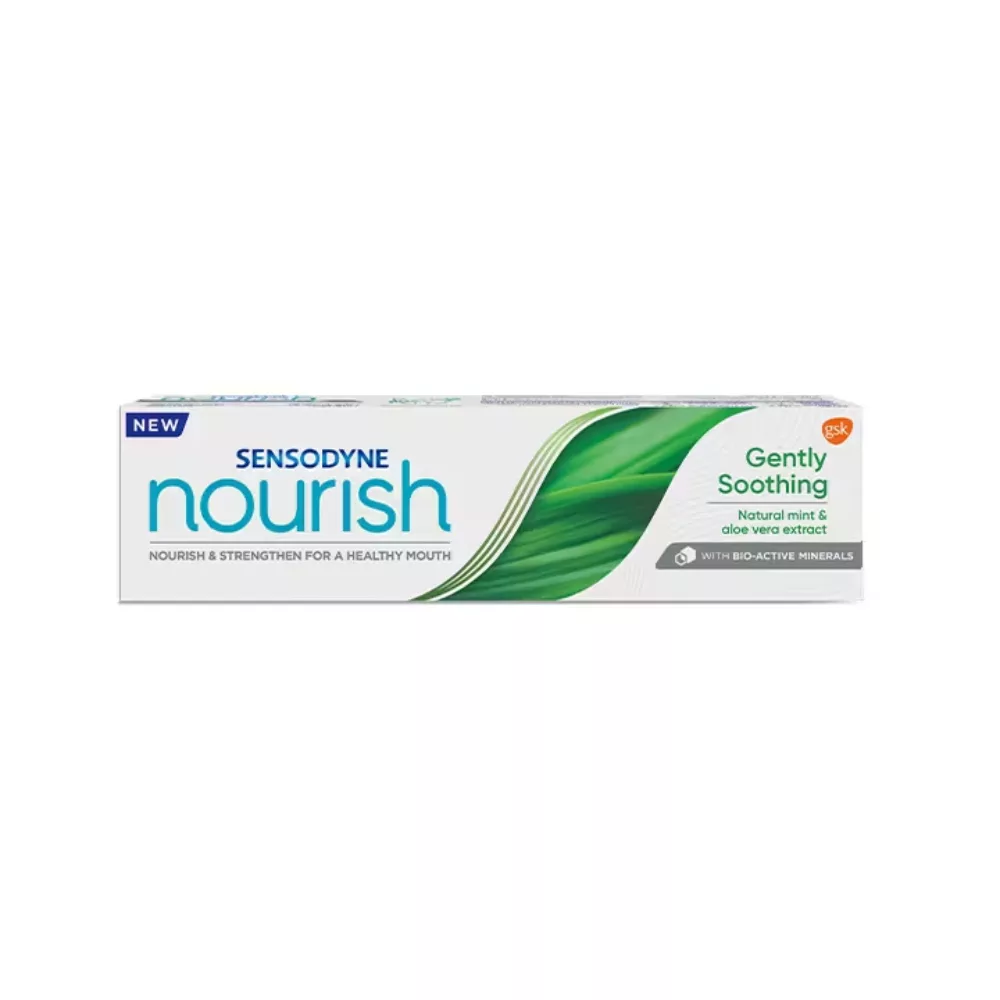 SENSODYNE-Tooth-PAST-NOURISH-GENTLY-SOOTHING-dental care, mouth health