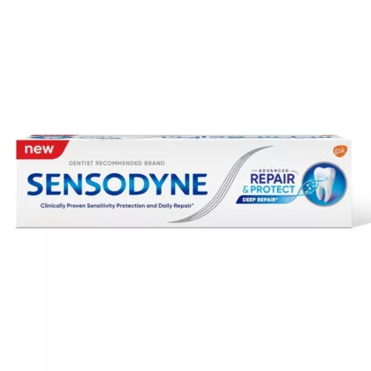 SENSODYNE-Tooth-PASTE-ADVANCED-REPAIR-PROTECT-WHITENING. dental care, mouth health
