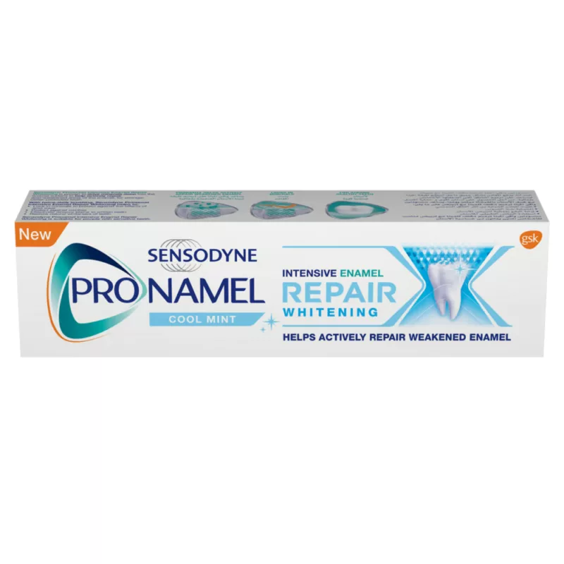 SENSODYNE T/PASTE PRONAMEL INTENSIVE ENAMEL REPAIR WHITENING COOL MINT ...