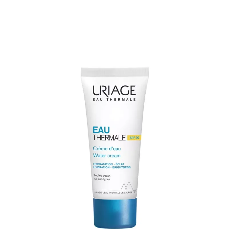 URIAGE-EAU-THERMAL-MOIST-WATER-FACE-CRM-SPF-20-sun care, skincare