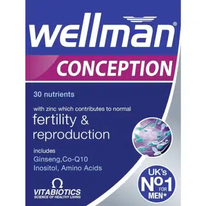 WELL-MAN-CONCEPTION, fertility and reproduction vitabiotics