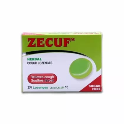 ZECUF-HERBAL-COUGH-LOZENGES-herbal-24-S-LOZENGES. cough lozenges, relieves cough, soothes throat