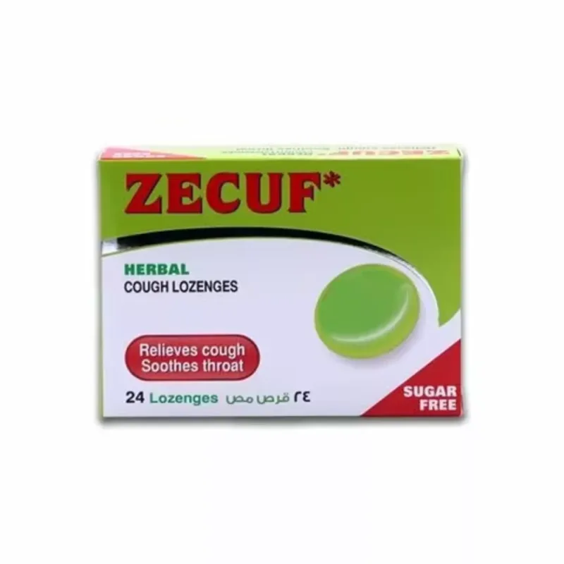 ZECUF-HERBAL-COUGH-LOZENGES-herbal-24-S-LOZENGES. cough lozenges, relieves cough, soothes throat