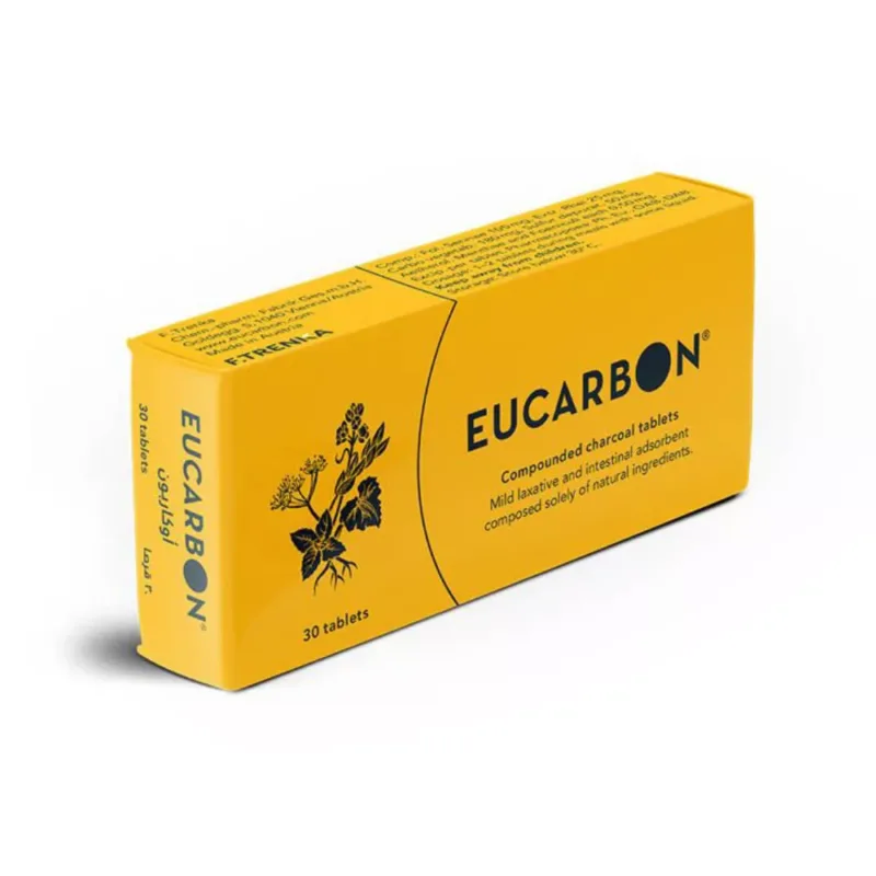 EUCARBON-30-S-TABLETS. GUT HEALTH, FOR GAS TREATMENT