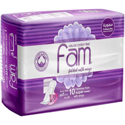 FAM-FEMININE-PADS-SUPER-WOMEN HEALTH