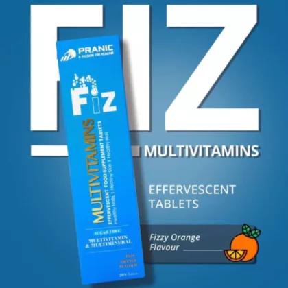 FIZ-MULTI-VITAMIN-EFFERVESCENT-TAB-20'S. multivitamins, fizzy orange flavor