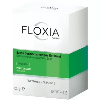 FLOXIA-EXFOLIATING-SOAP-125-G-OILY-SKIN. exfoliating dermocometic soap