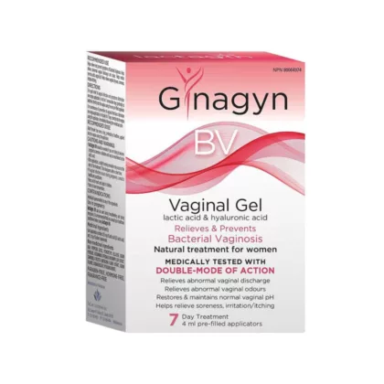 GYNAGYN-BV-VAGINAL-GEL-WOMEN HEALTH, NATURAL TREATMENT, RELIEVES AND PREVENTS BACTERIAL VAGINOSIS