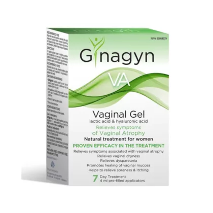 GYNAGYN-VA-VAGINAL-GEL-WOMEN HEALTH, NATURAL TREATMENT, RELIEVES AND PREVENTS BACTERIAL ATROPHY