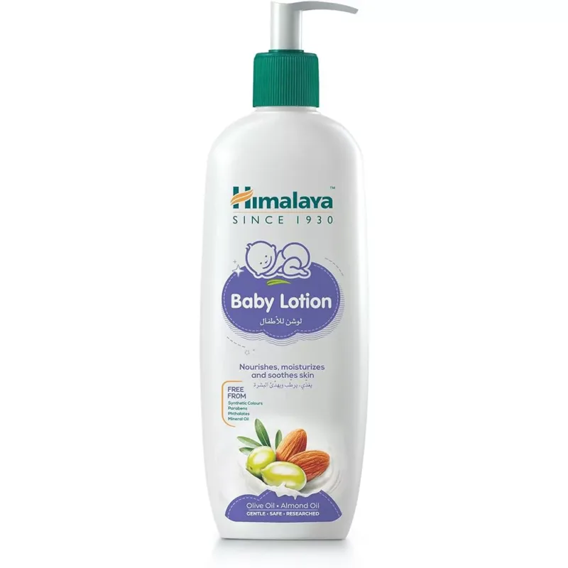 HIMALAYA-BABY-LOTION-OLIVE-ALMOND-OIL-BABY CARE