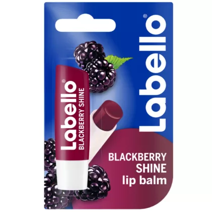 LABELLO-BLACK-BERRY-SHINE lip care, 24 hours melt-in moisture, mineral oil free