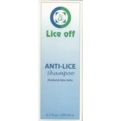 LICE-OFF-SHAMPOO, HAIR CARE, HERBAL AND SKIN SAFE