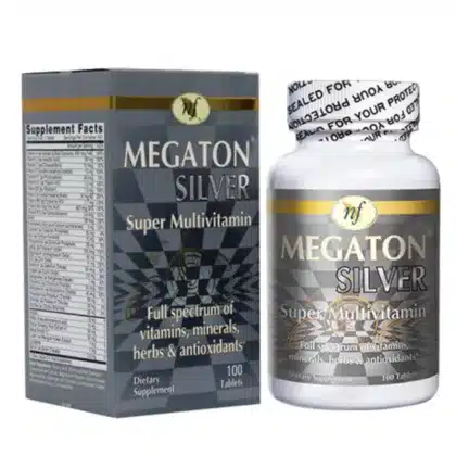 MEGATON-SILVER-30-S-BOTTLE, SUPER MULTIVITAMIN, FULL SPECTRUM OF VITAMINS, MINERALS, HERBS AND ANTIOXIDANTS, DIETARY SUPPLEMENT