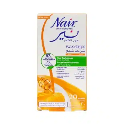 NAIR-BODY-WAX-STRIPS-MILK-HONEY-20'S. skincare