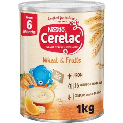 NESTLE-CERELAC-WHEAT-FRUIT-INFANT CEREALS WIHT MILK, FORTIFIED