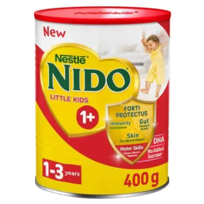 NESTLE-NIDO-1+GUM-400-G. little kids, baby milk