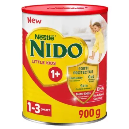 NESTLE-NIDO-MILK-1+-900-GM. little kids, baby milk