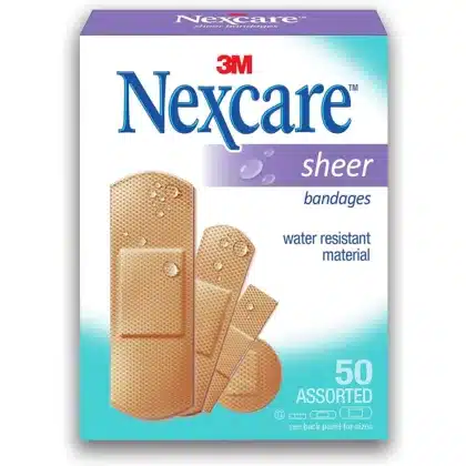 NEX-CARE-MGL-026-SHEER-BANDAGE-FIRST AID, WATER RESISTANT MATERIAL