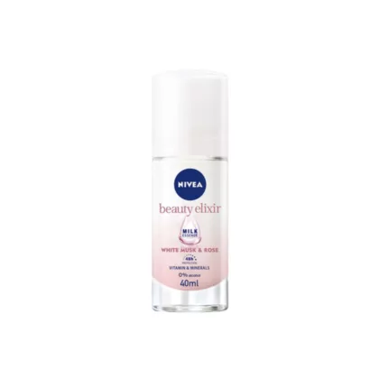 NIVEA-BEAUTY-ELIXIR-MILK-ESSENCE-48H- skincare, with musk and rose