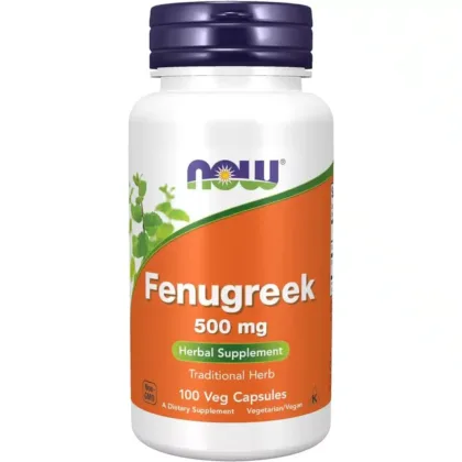 NOW-FENUGREEK-500-MG-CAPSULE-HERBAL SUPPLEMENT, TRADITIONAL HERB, DIETARY SUPPLEMENT