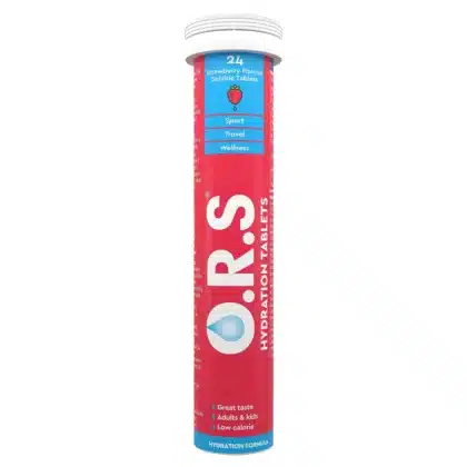 O.R.S-SOLUBLE-TABLETS-STRAWBERRY-24-S-DISPERSIBLE-TABLETS. SUPPLEMENT