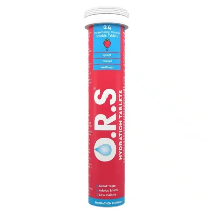 O.R.S-SOLUBLE-TABLETS-STRAWBERRY-24-S-DISPERSIBLE-TABLETS. SUPPLEMENT