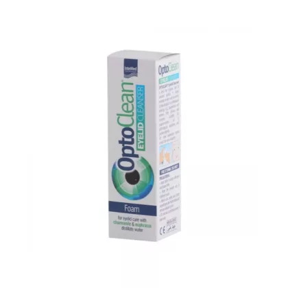 OPTO-CLEAN-EYELID-CLEANSER-50-ML-BOTTLE-TOPICAL-FOAM. FOR EYELID CARE