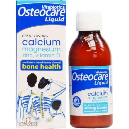 OSTEOCARE-ORAL-SOLUTION. BONE HEALTH, VITABIOTICS, STRONG BONES