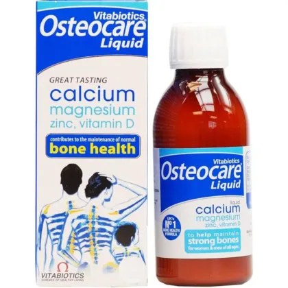 OSTEOCARE-ORAL-SOLUTION. BONE HEALTH, VITABIOTICS, STRONG BONES