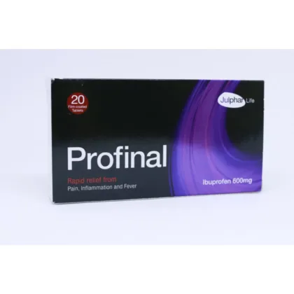 PROFINAL-TABLETS. analgesic, pain killer, for inflammation and fever