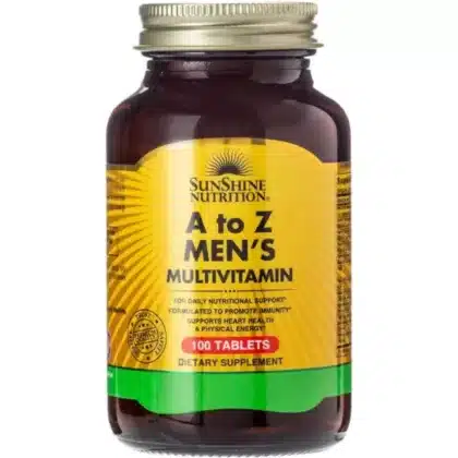 SUNSHINE-N-A-TO-Z-MEN'S-MULTI-VITAMIN-100-TAB. dietary supplement