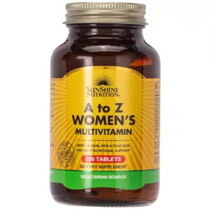 SUNSHINE-N-A-TO-Z-WOMEN'S-MULTI-VITAMIN-100-TAB, dietary supplement
