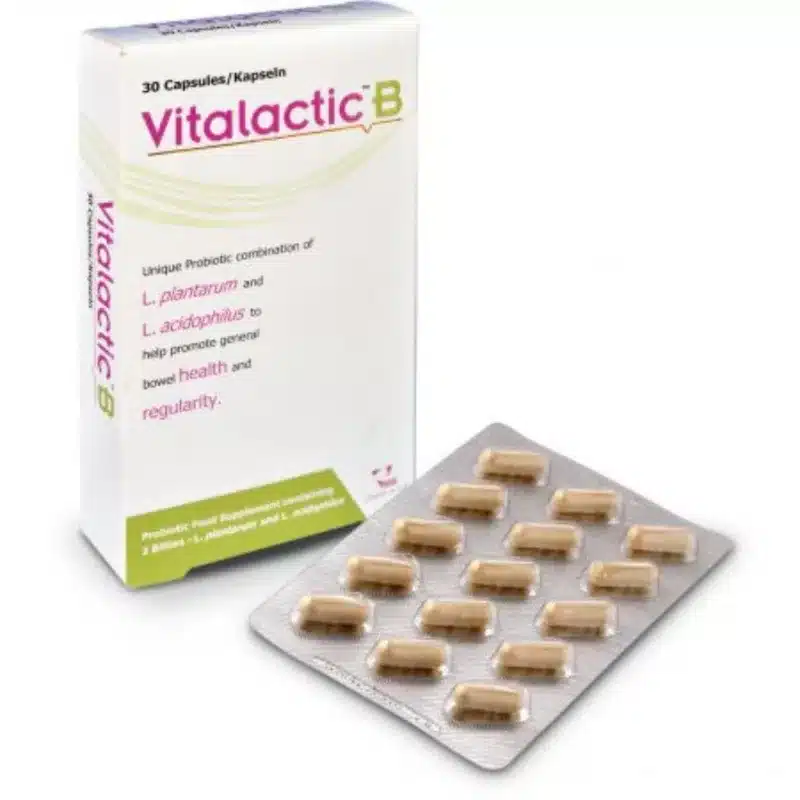 VITALACTIC-B-CAP-30-S. probiotic, gut health