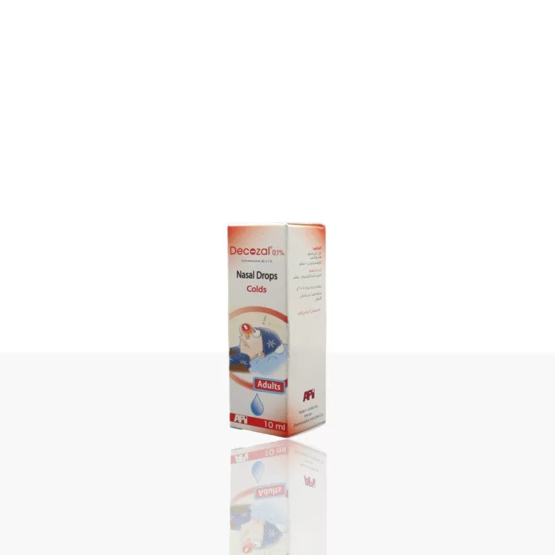 DECOZAL 0.1% 10 ML NASAL DROPS - Al Thiqa Pharmacy