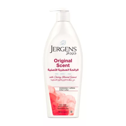 JERGENS-BODY-LOTION-ORIGINAL-SCENT-skincare, smooth and silky skin