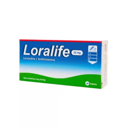 LORALIFE-anti allergic, skin rash, non sedating tablets, treats sneezing and watery eye