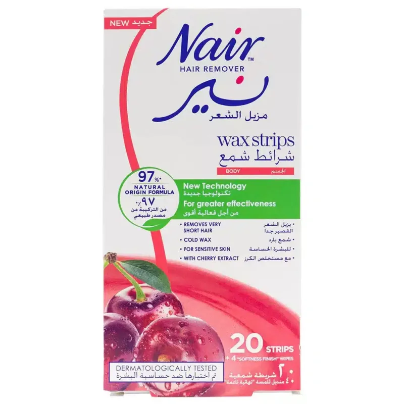 NAIR-HAIR-REMOVAL-STRIPS-CHERRY