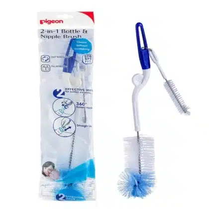 PIGEON-BOTTLE-AND-NIPPLE-BRUSH. for hygiene