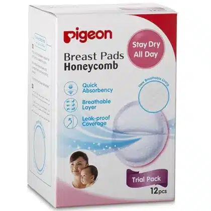 PIGEON-BREAST-PADS honeycomb- stay dry all day